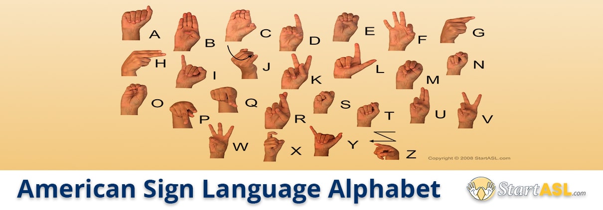 Sign language alphabet free downloads to learn it fast start asl