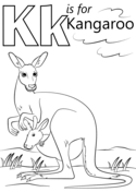 Letter k coloring pages free coloring pages