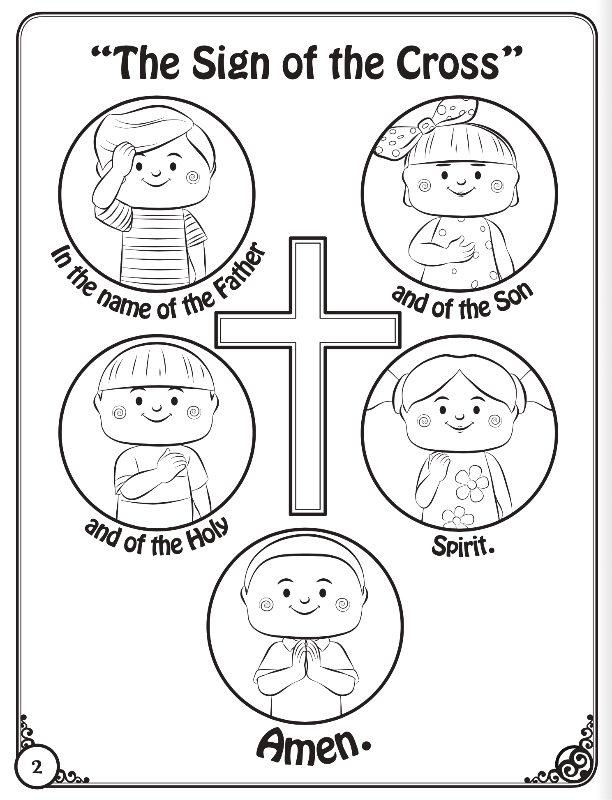 Brother francis the prayers of the church â colouring activity book saintly gift