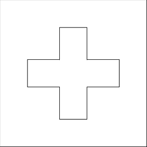 Switzerland flag coloring page