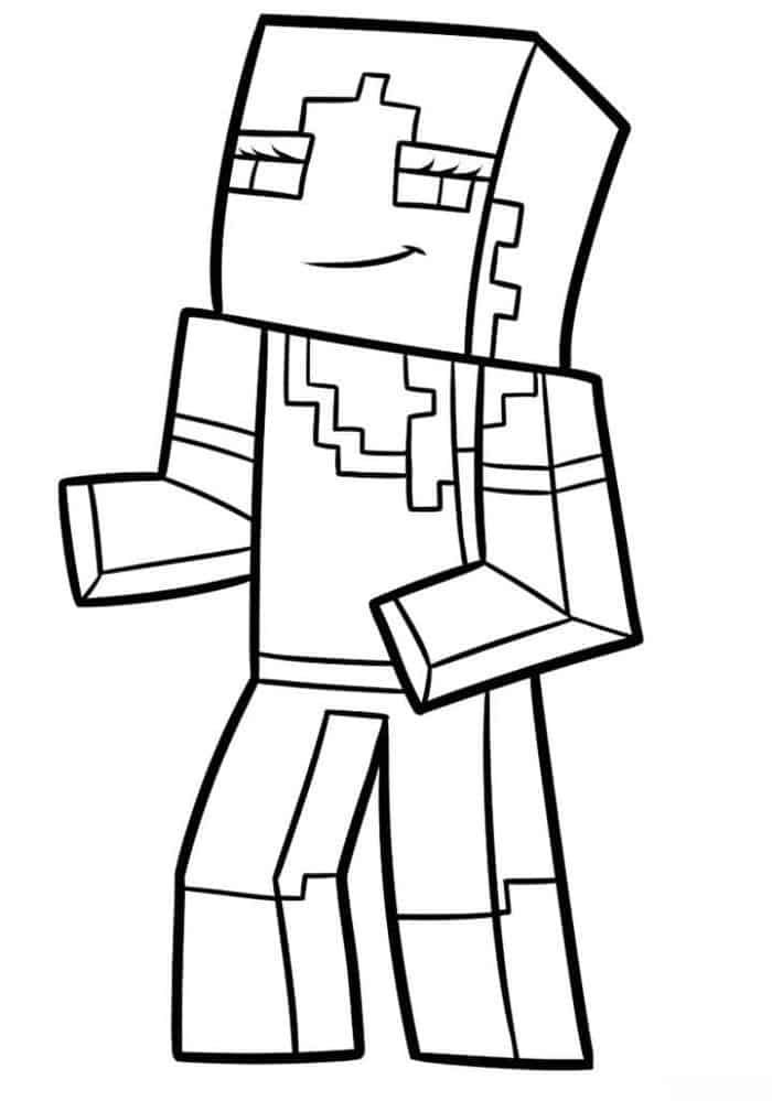 Minecraft black and white coloring pages minecraft coloring pages coloring pages to print coloring pages