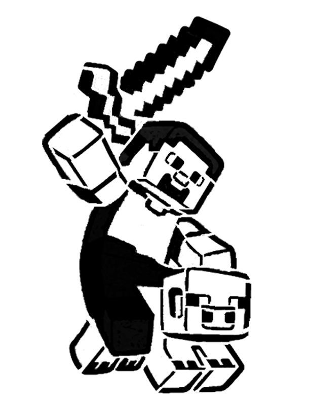 Stencil minecraft