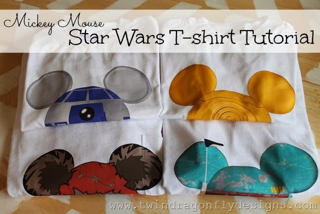 Mickey mouse star wars t