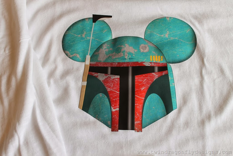 Mickey mouse star wars t