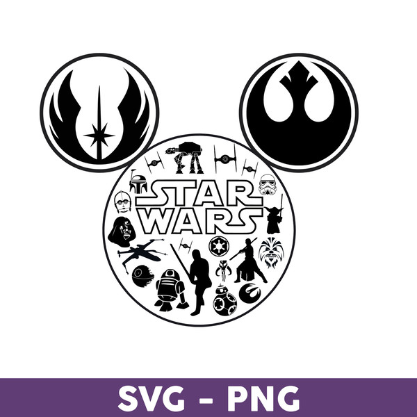 Star wars svg mickey mouse svg disney svg disney trip svg