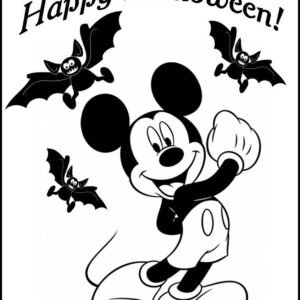 Disney halloween coloring pages printable for free download