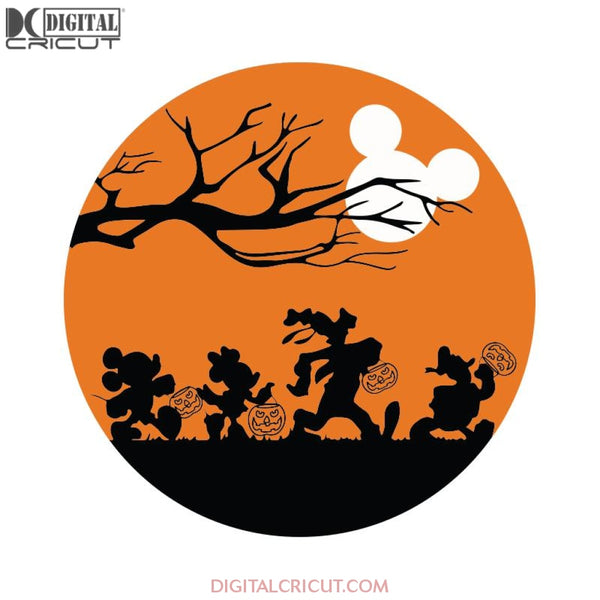 Mouse halloween svg vintage halloween svg cricut file halloween svg silhouette cameo mickey svg â