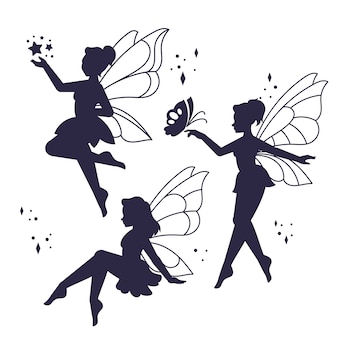 Tinkerbell silhouette images