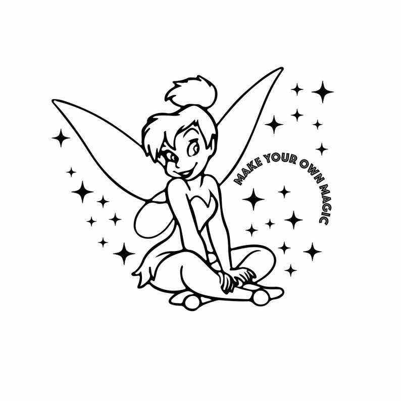 Tinkerbell svg elevate your creations with tinkerbell svgs