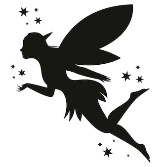 Tinkerbell silhouette images