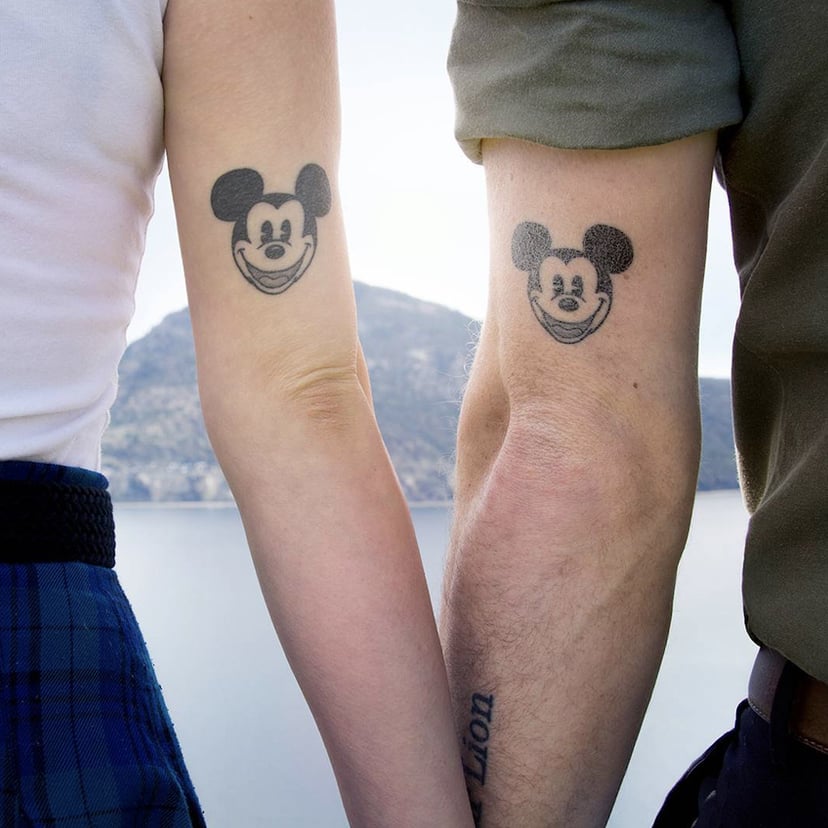 The best disney tattoos for couples love sex