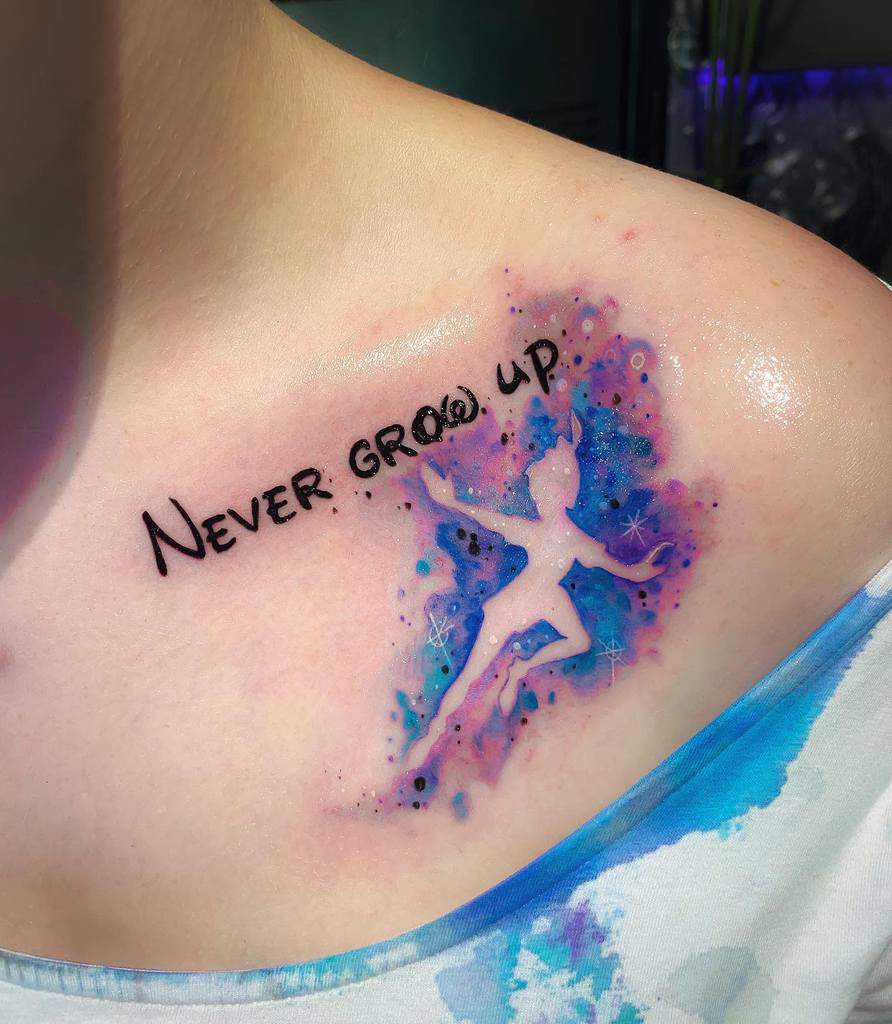 Creative peter pan tattoo ideas inspiration guide