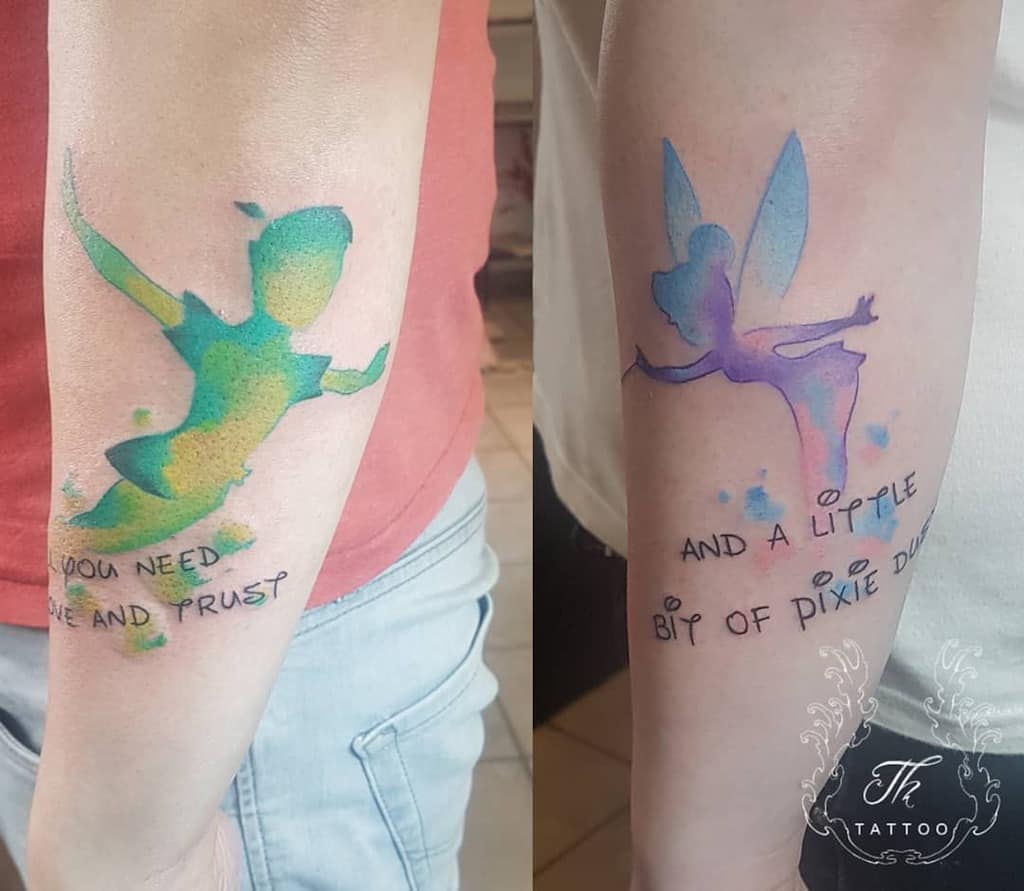 Creative peter pan tattoo ideas inspiration guide