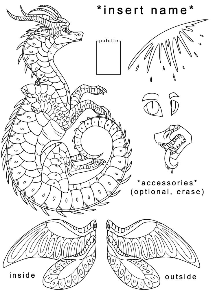 Silkwing base by doorstepghost on deviantart wings of fire wings of fire dragons dragon base