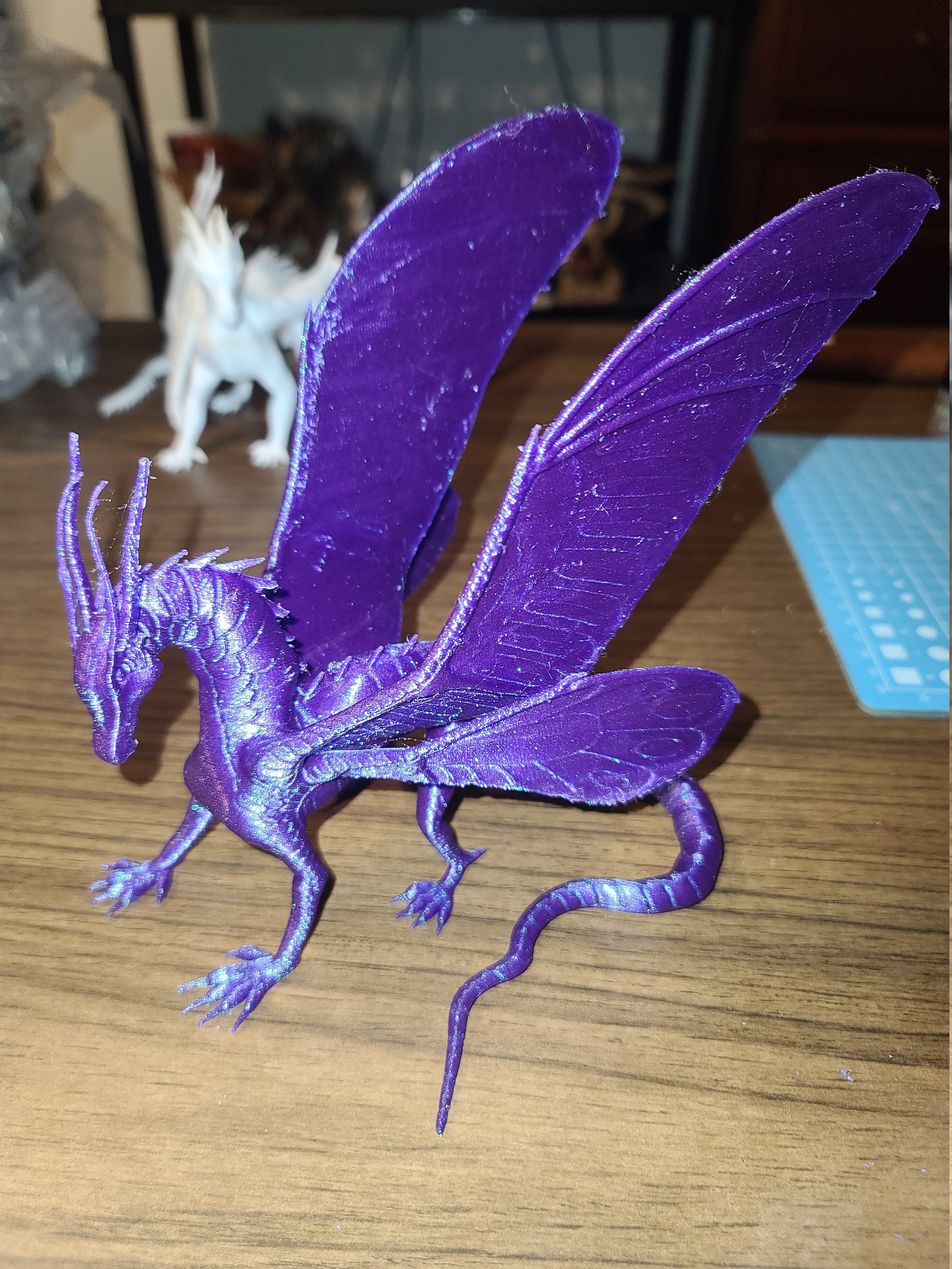 D printed silkwing from the wing of fire series