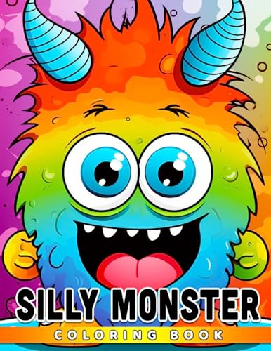 Silly monster coloring book stupid faces coloring pages with wonderful illustrations for kids to have fun and relax ideal gift for birthdays day by devon salinas