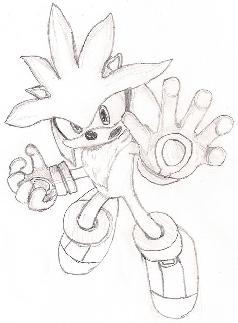 Silver the hedgehog i had just gotten back from st louis â