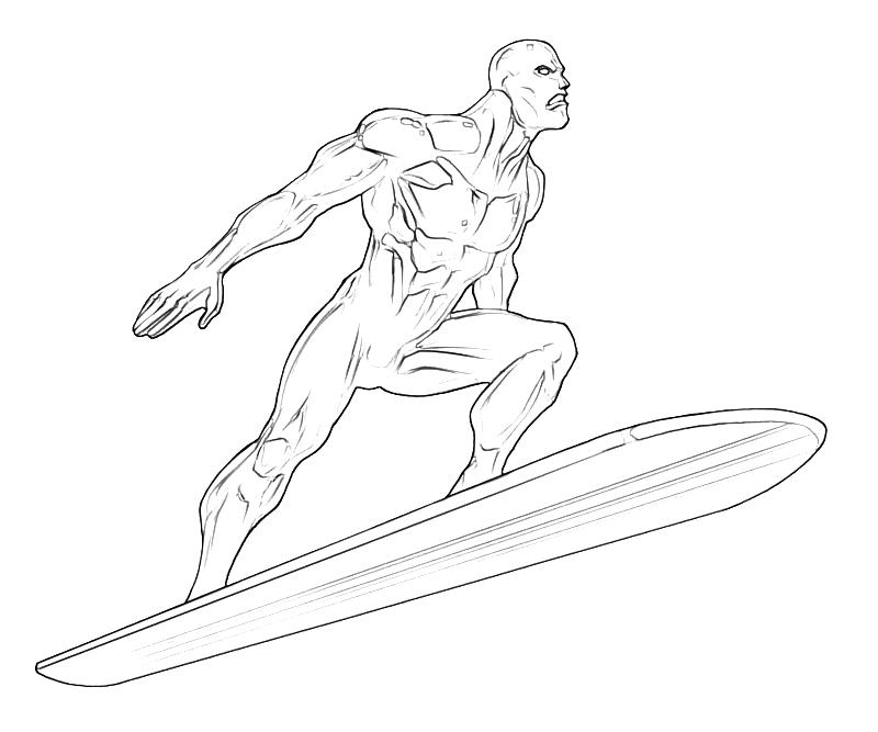 Silver surfer silver surfer character