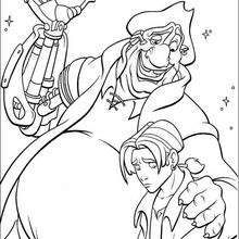 John silver coloring pages