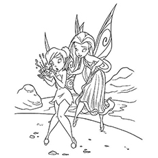 Top free printable tinkerbell coloring pages online