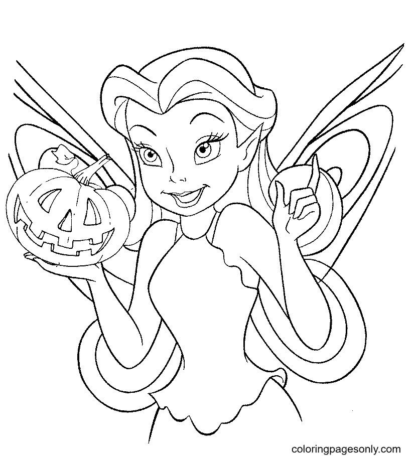 Fairy coloring pages printable for free download