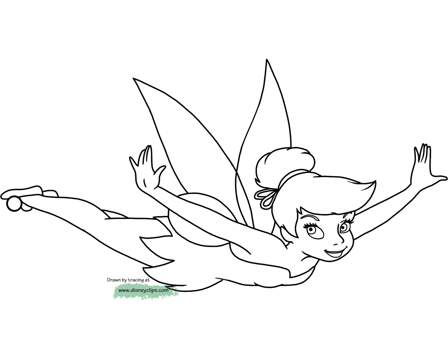 Disney fairies coloring pages