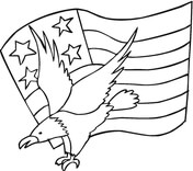 Us national symbols coloring pages free printable pictures