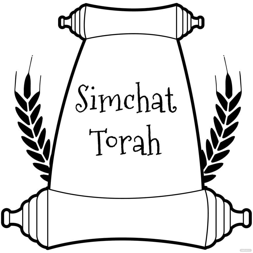 Free simchat torah illustrator