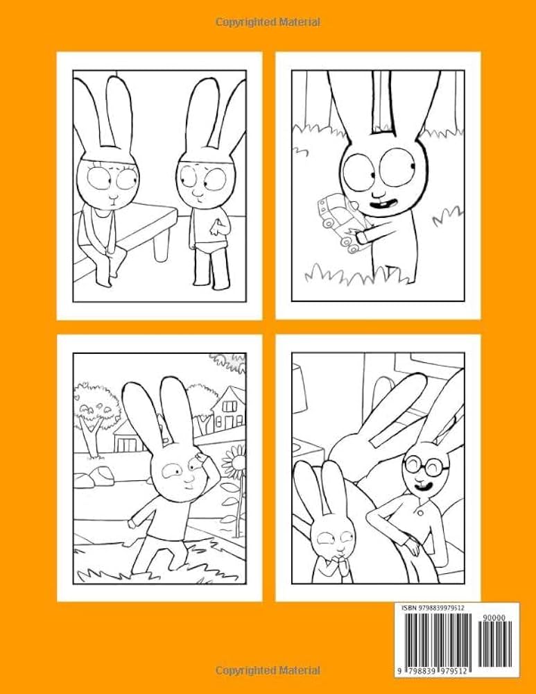 Simon coloring book simon exclusive work