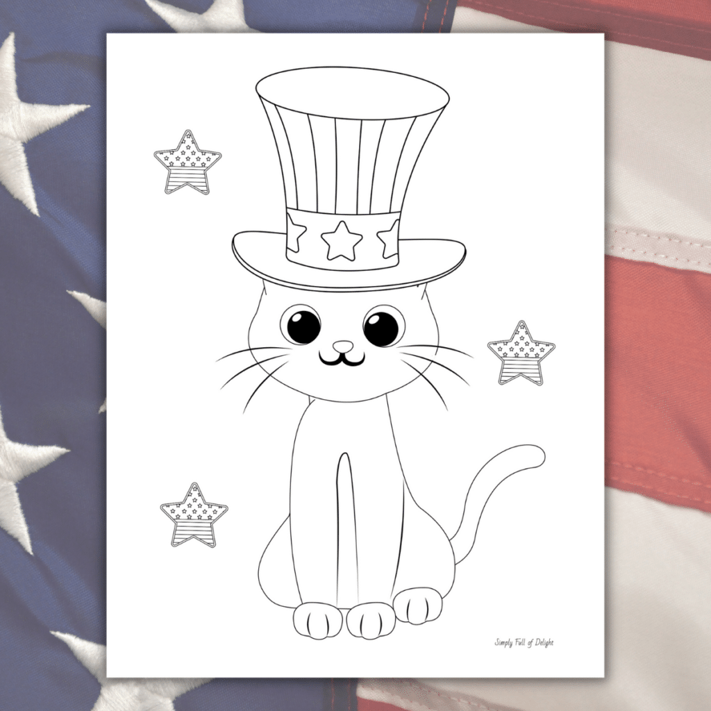 Cute th of july coloring pages free printables