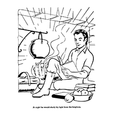 Top abraham lincoln coloring pages for your toddler