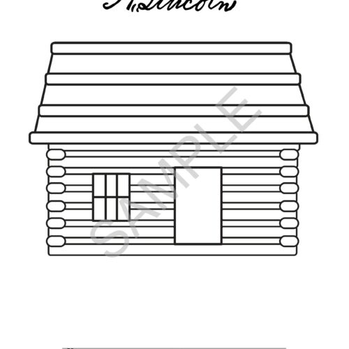 Abraham lincoln coloring book