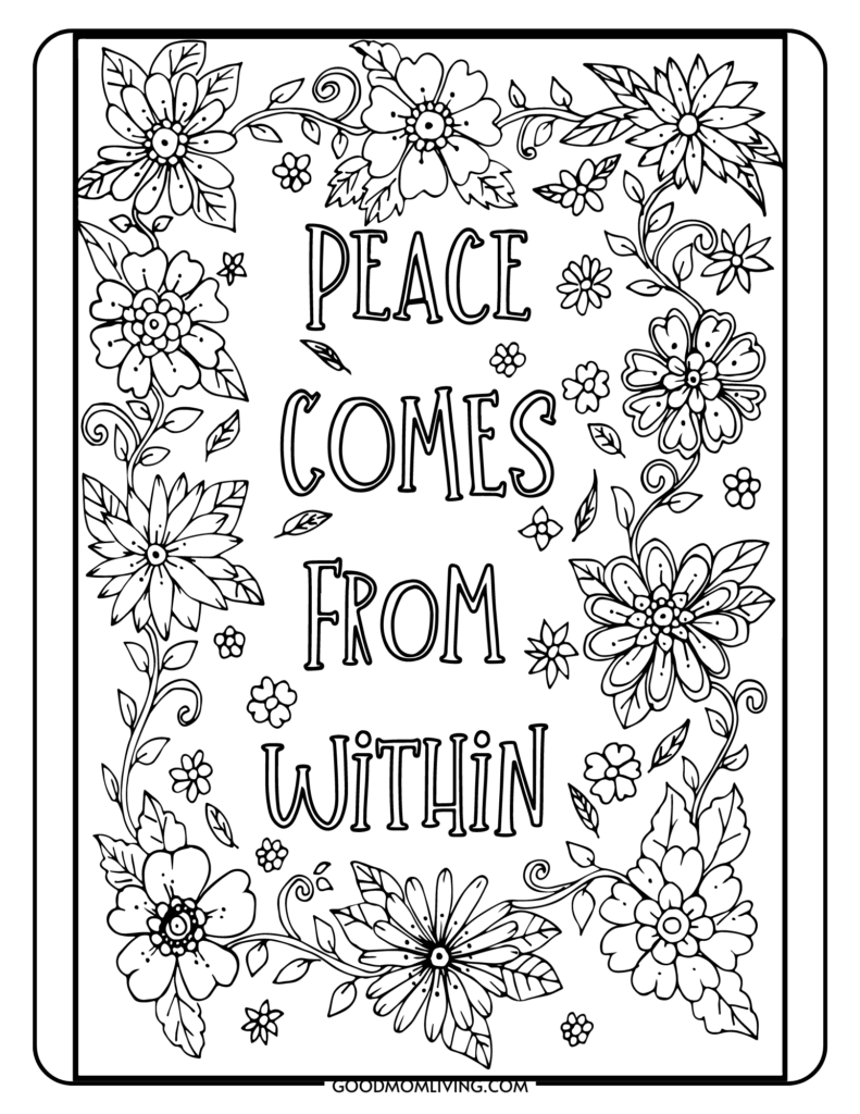 Free aesthetic coloring pages printable sheets