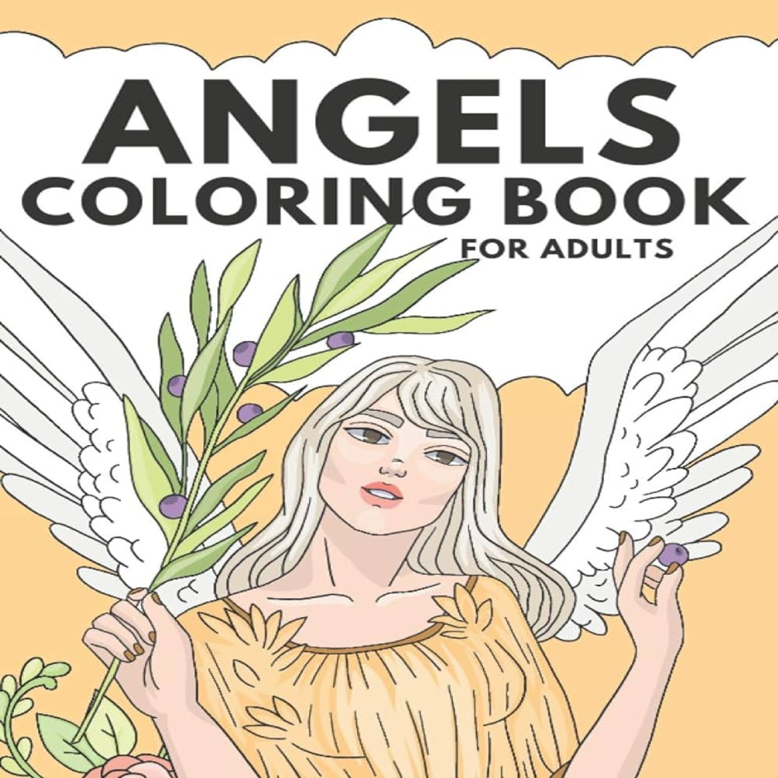 Angel coloring pages for kids angels coloring book made by teachers