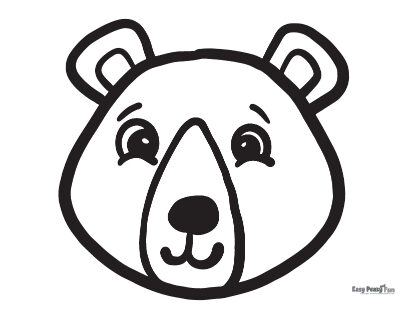 Bear coloring pages