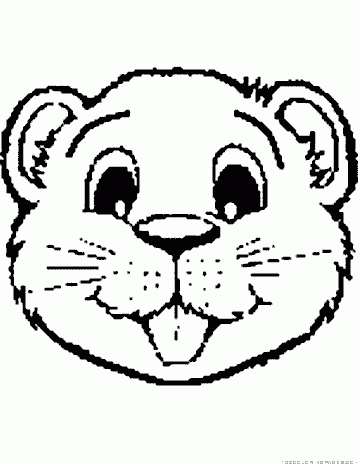 Beaver coloring pages