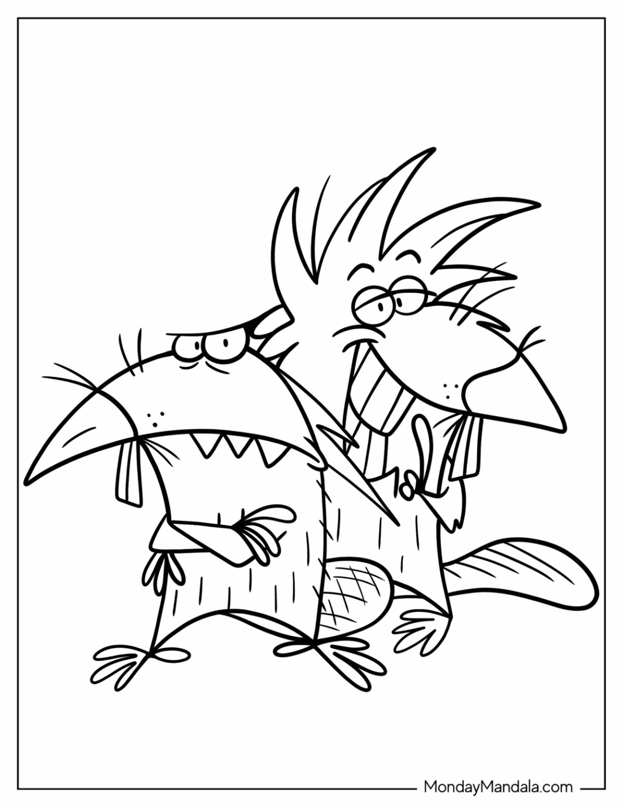 Nickelodeon coloring pages free pdf printables