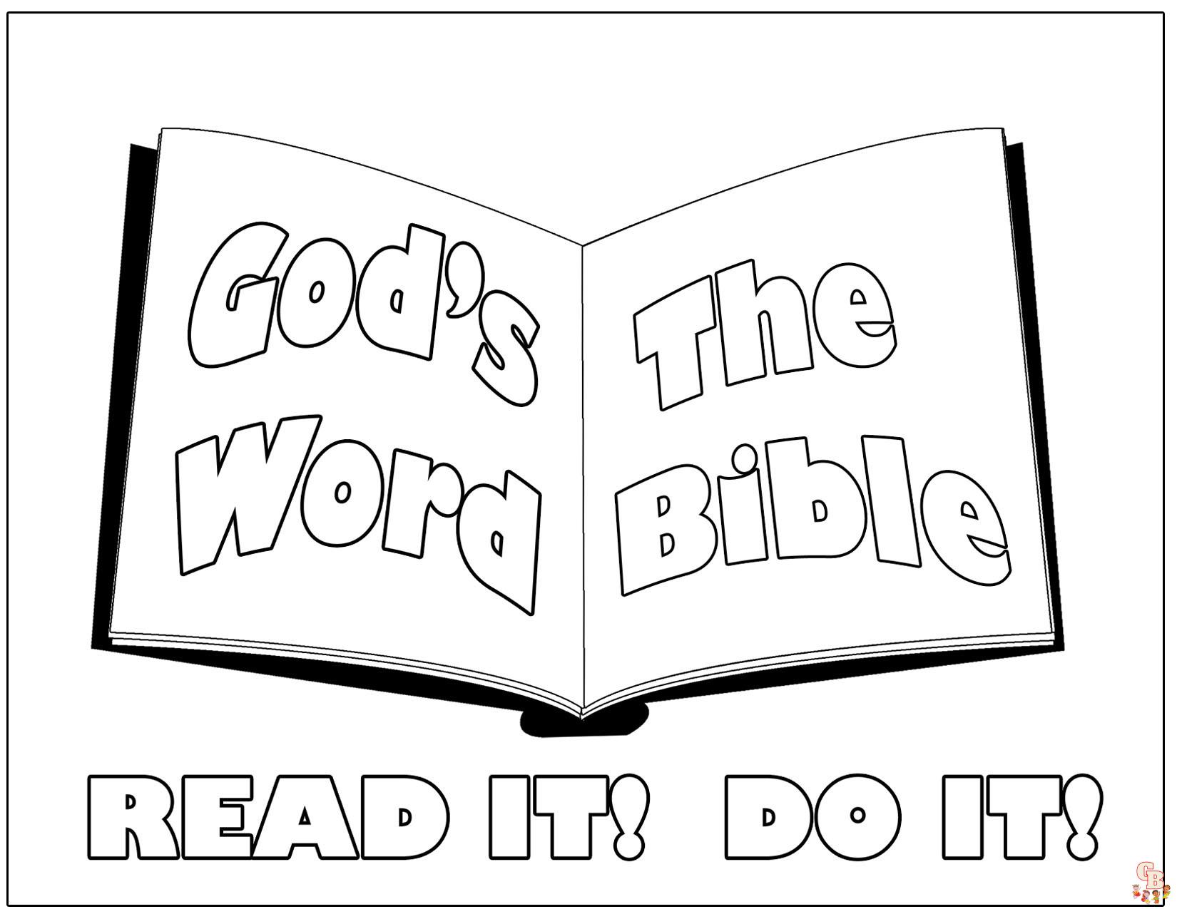 Bible coloring pages fun and educational for kids