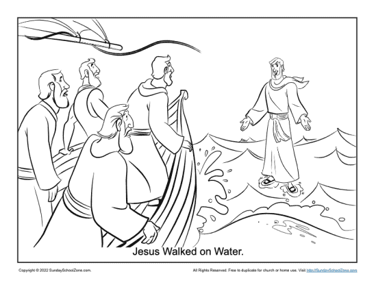 Free bible coloring pages for kids on sunday school zone