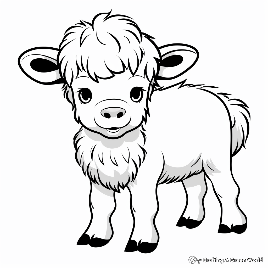 Bison coloring pages