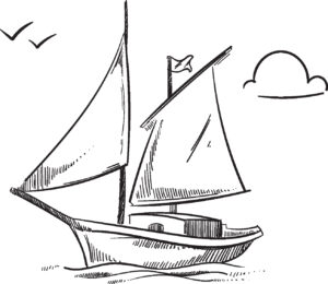 Printable boat coloring pages for kids add some color to that boat