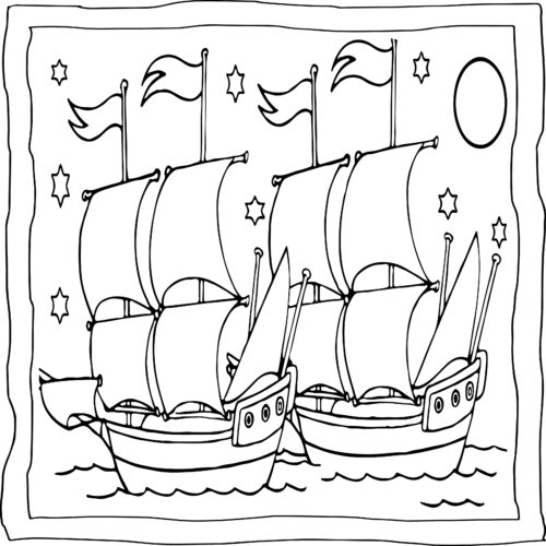 Boat coloring book easy and fun boats coloring pages for kids made by teachers