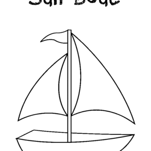 Boat coloring pages printable for free download