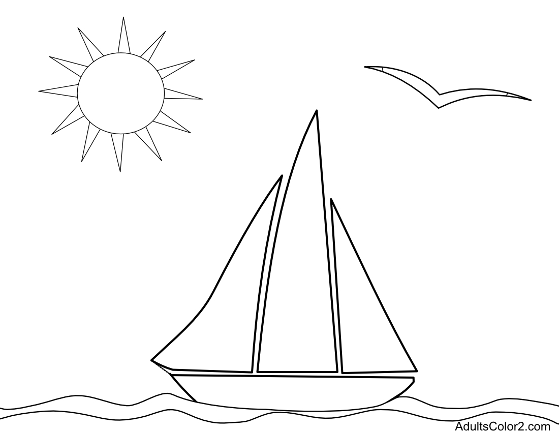 Easy coloring pages for adults or kids effortless fun