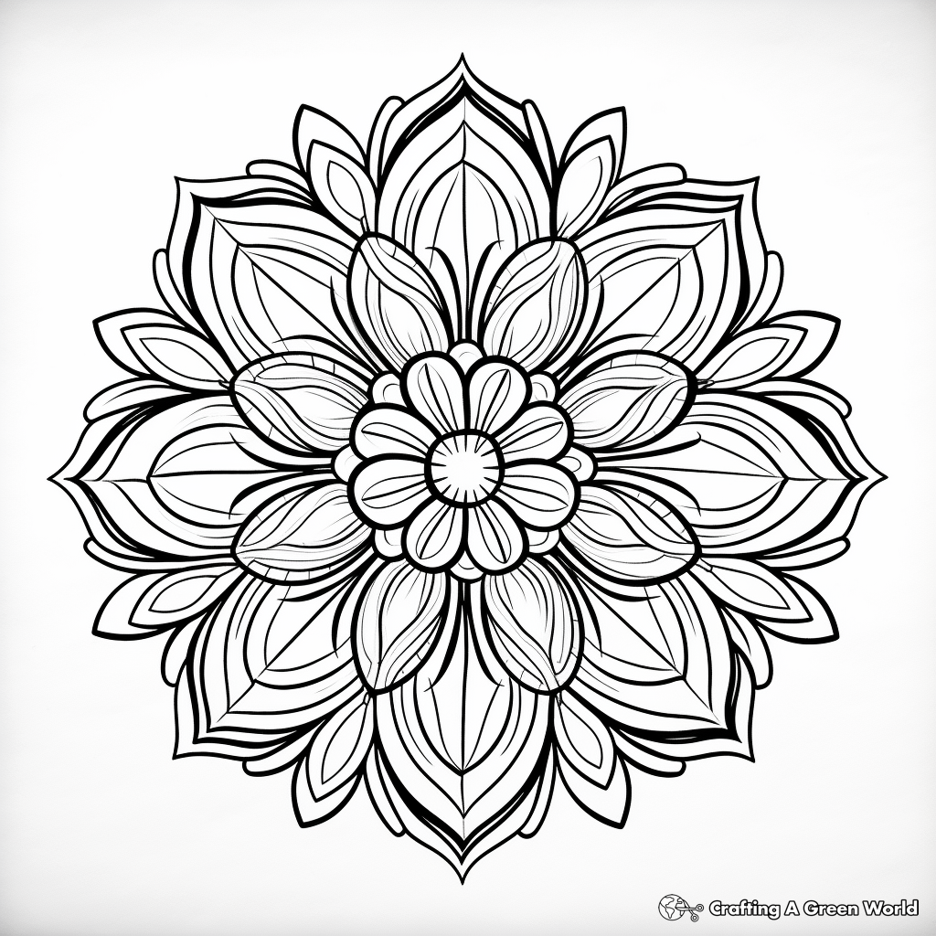 Boho coloring pages