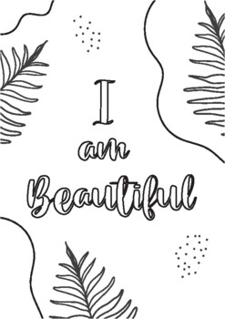 Motivational boho coloring pages printable adult and kid coloring xsheets