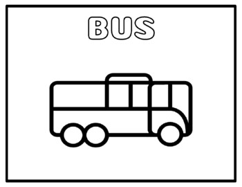 Transportation coloring pages table posters x in st day of school activity