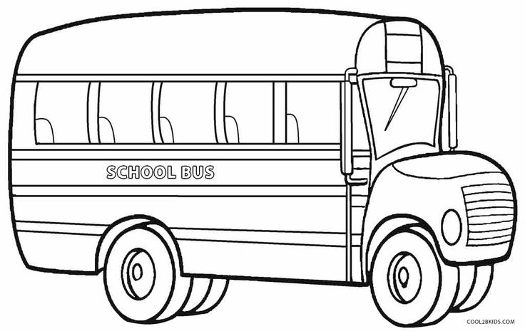 Printable school bus coloring page for kids coolbkids school coloring pages school bus kids bus