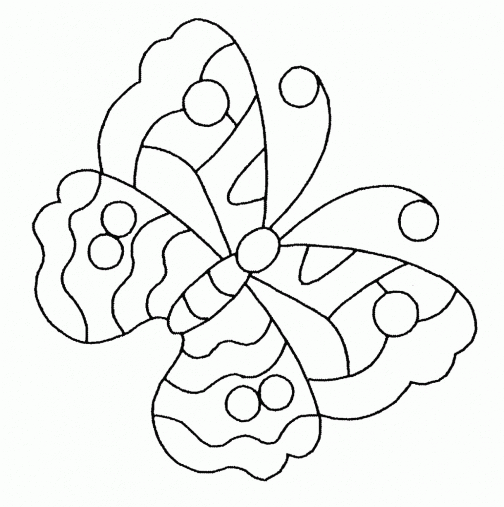 Free printable butterfly coloring pages for kids