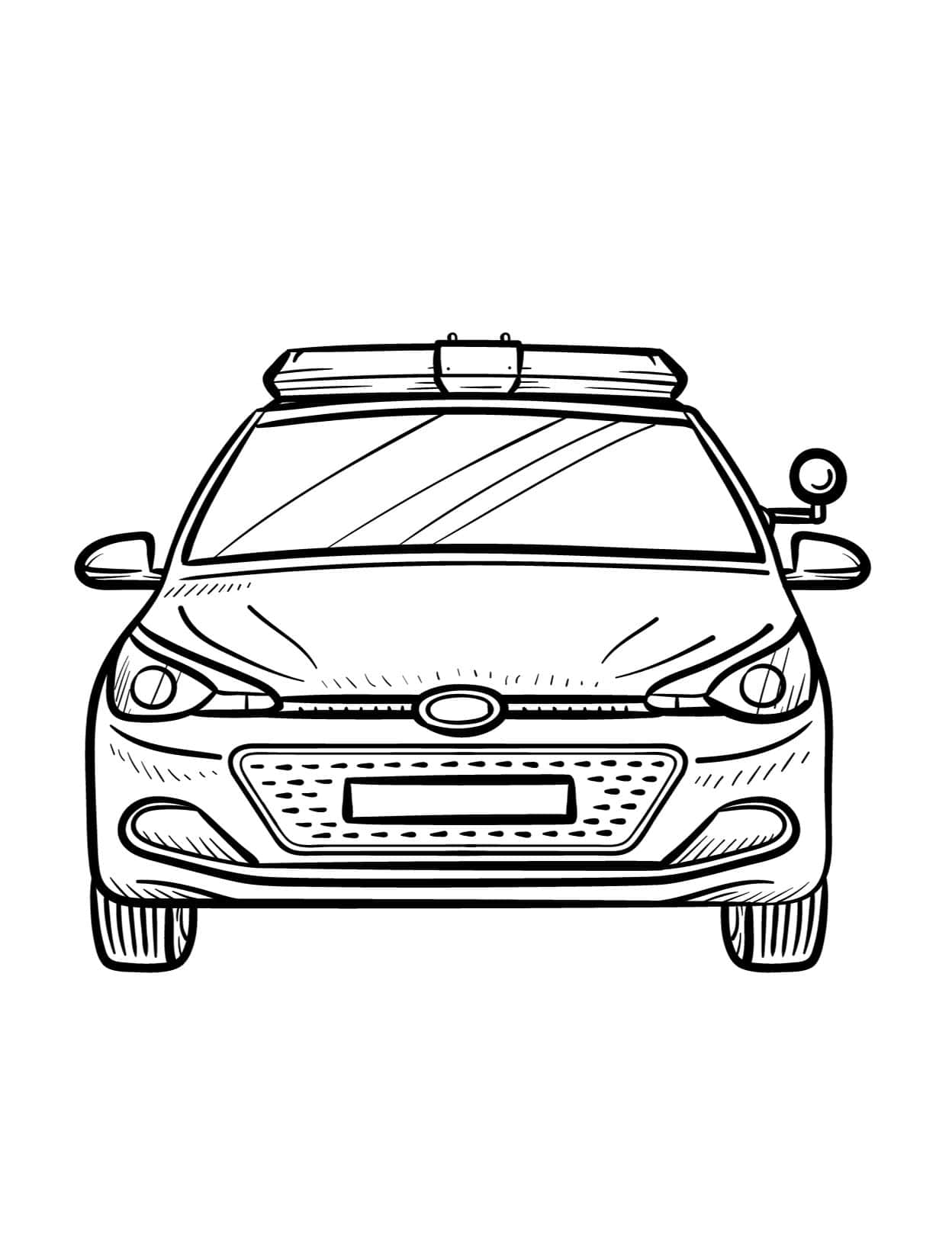 Car coloring pages for adults and kids